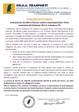 comunicato stampa innalzamento eta di guida