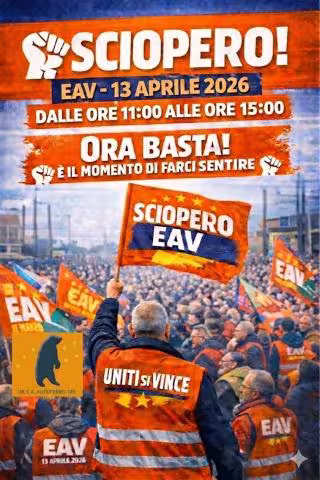 sciopero eav